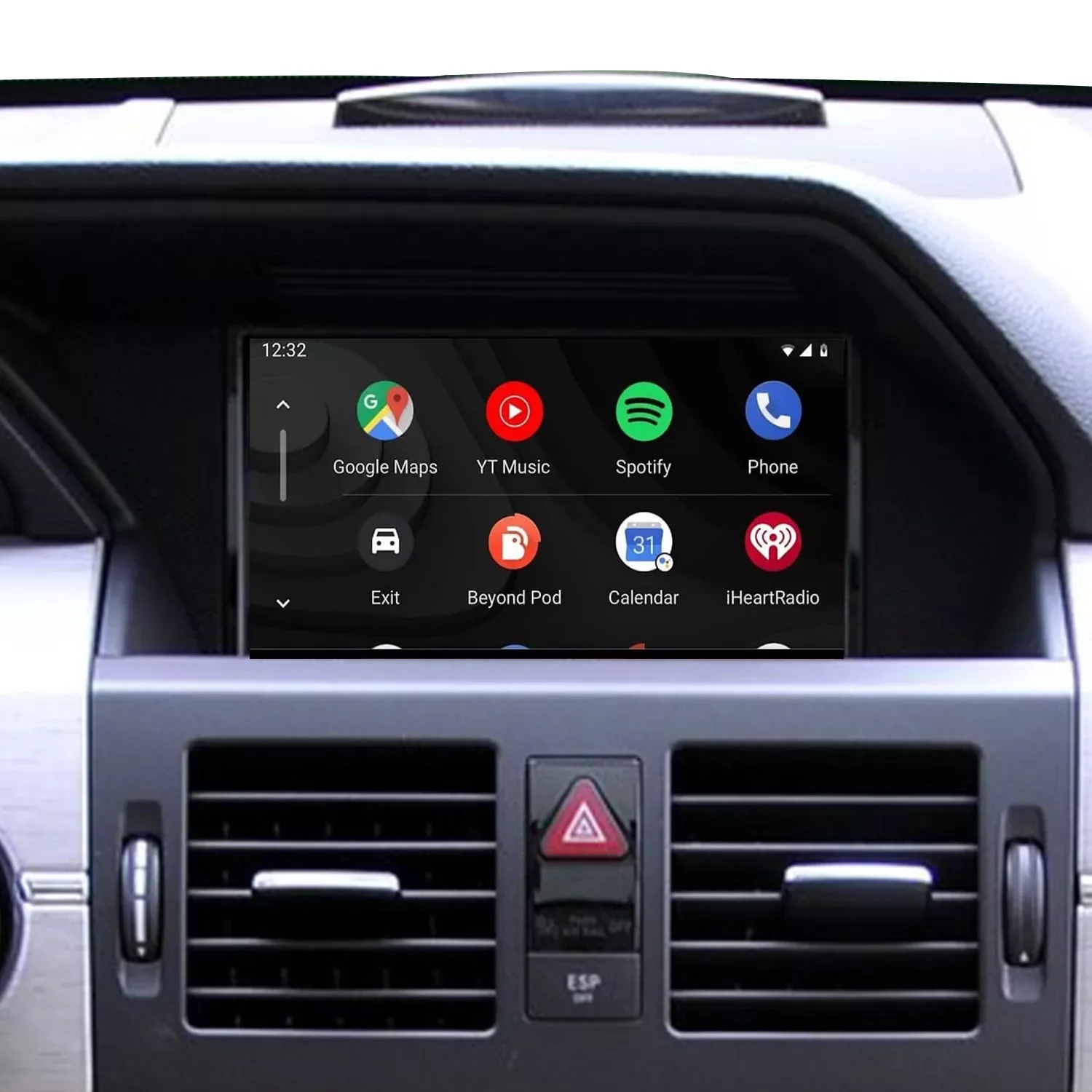 لمرسيدس NTG 4.5 GLK x204 شاشة تعمل باللمس CarPlay Android Auto Android Apps الملاحة Waze Netflix سبوتيفي تويتر يوتيوب TV #1