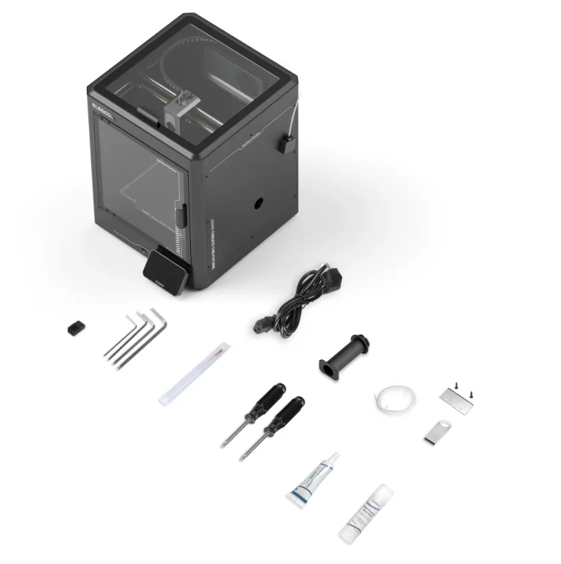 New Product Centauri Carton Full Enclosed High Speed 500mm/s FDM 3D Printer Multicolor Filament 3d Printer