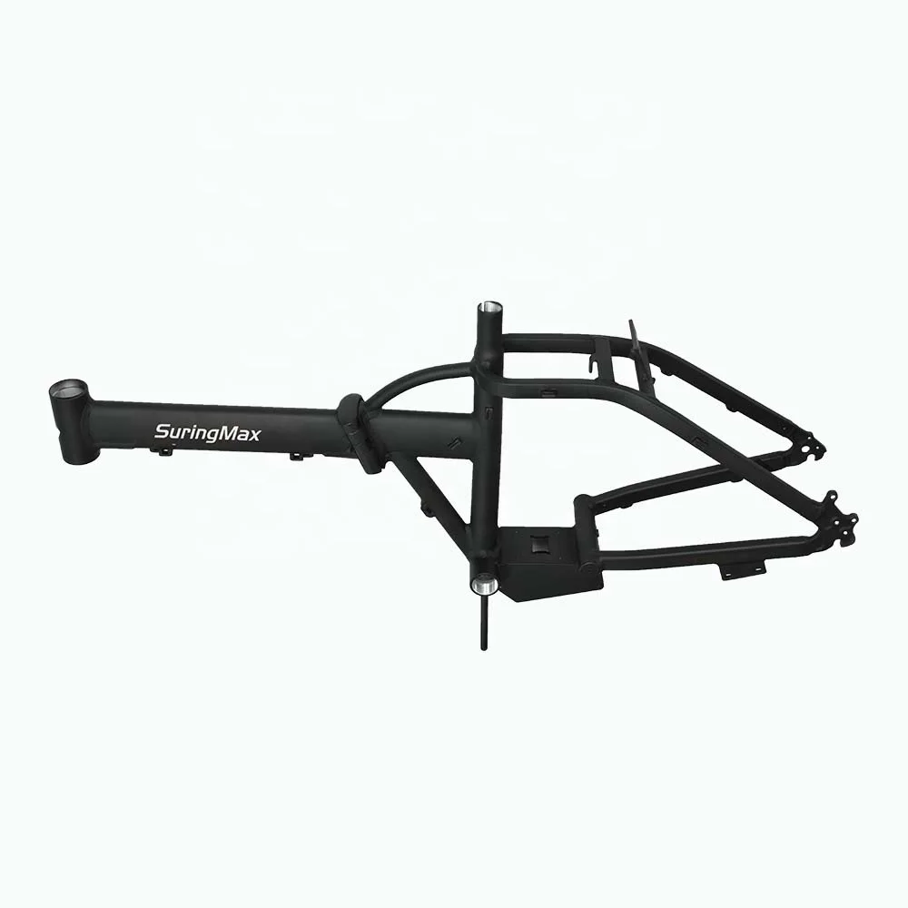 High Step Aluminum Alloy Snow Fat Bike Electric Bicycle Frame 20 Inch Folding Ebike Frame