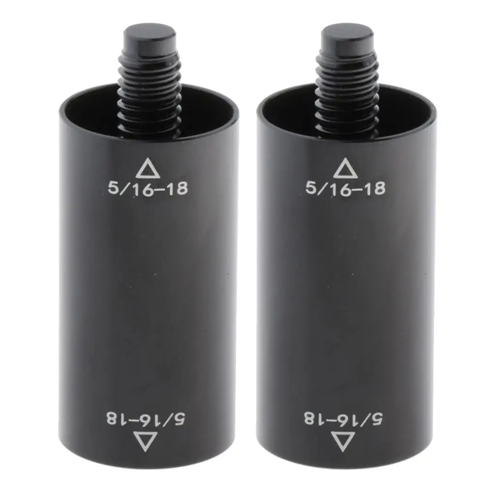 

Screw in Billiard Cue Extension Black Mid Section Rod Holder for 5/16-18 Cue Pool Frame 366x122