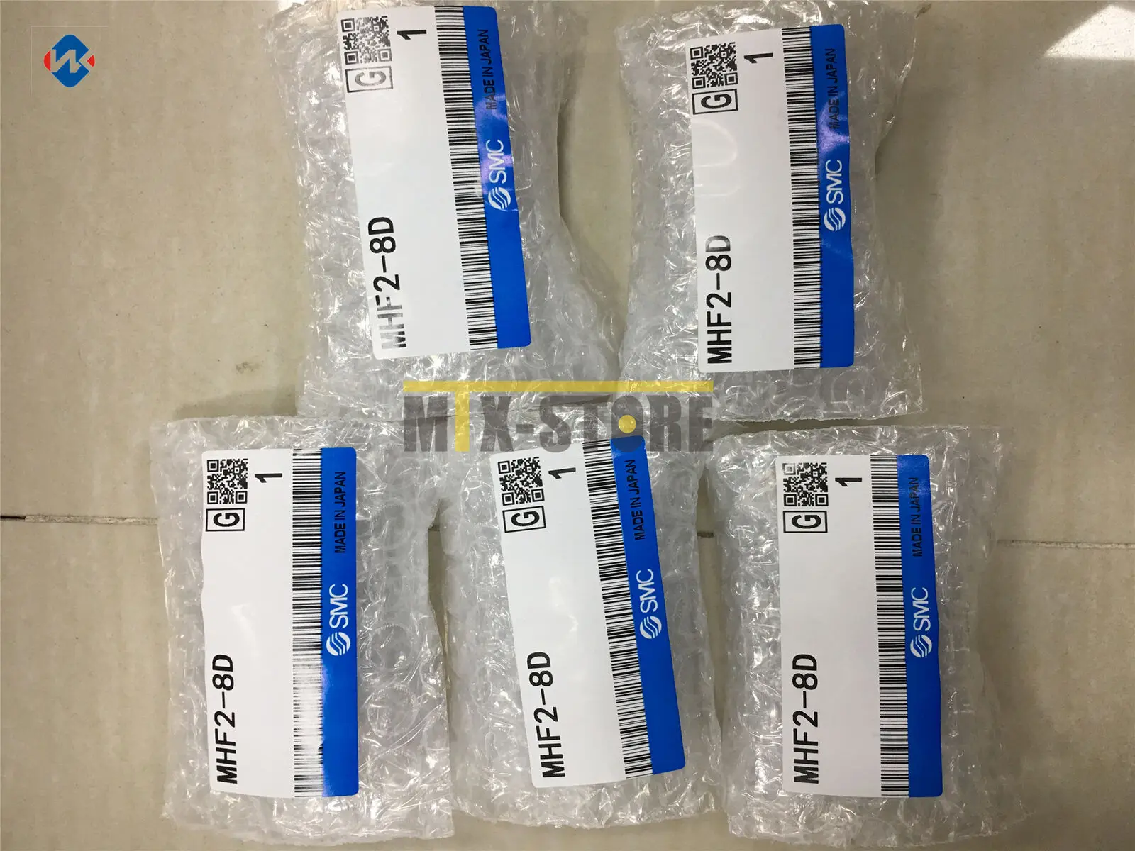 

1pcs Brand new ones for SMC finger cylinder MHF2-8D