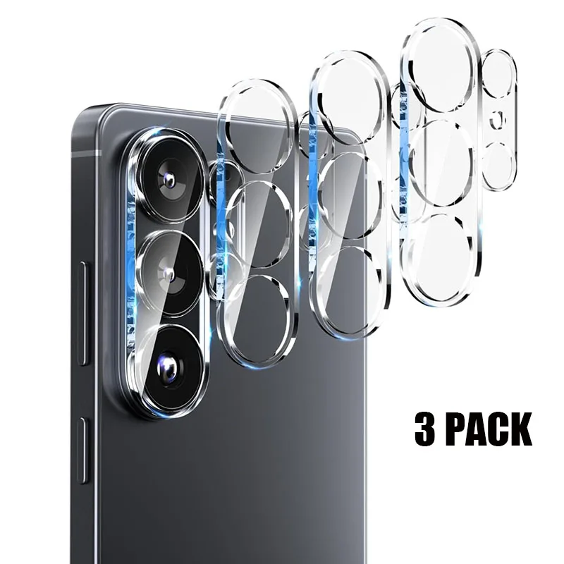 

3 шт. для Samsung Galaxy S26 Ultra, закаленное стекло для камеры, защитная пленка для объектива S26 Ultra, защитная пленка для экрана, простая в установке