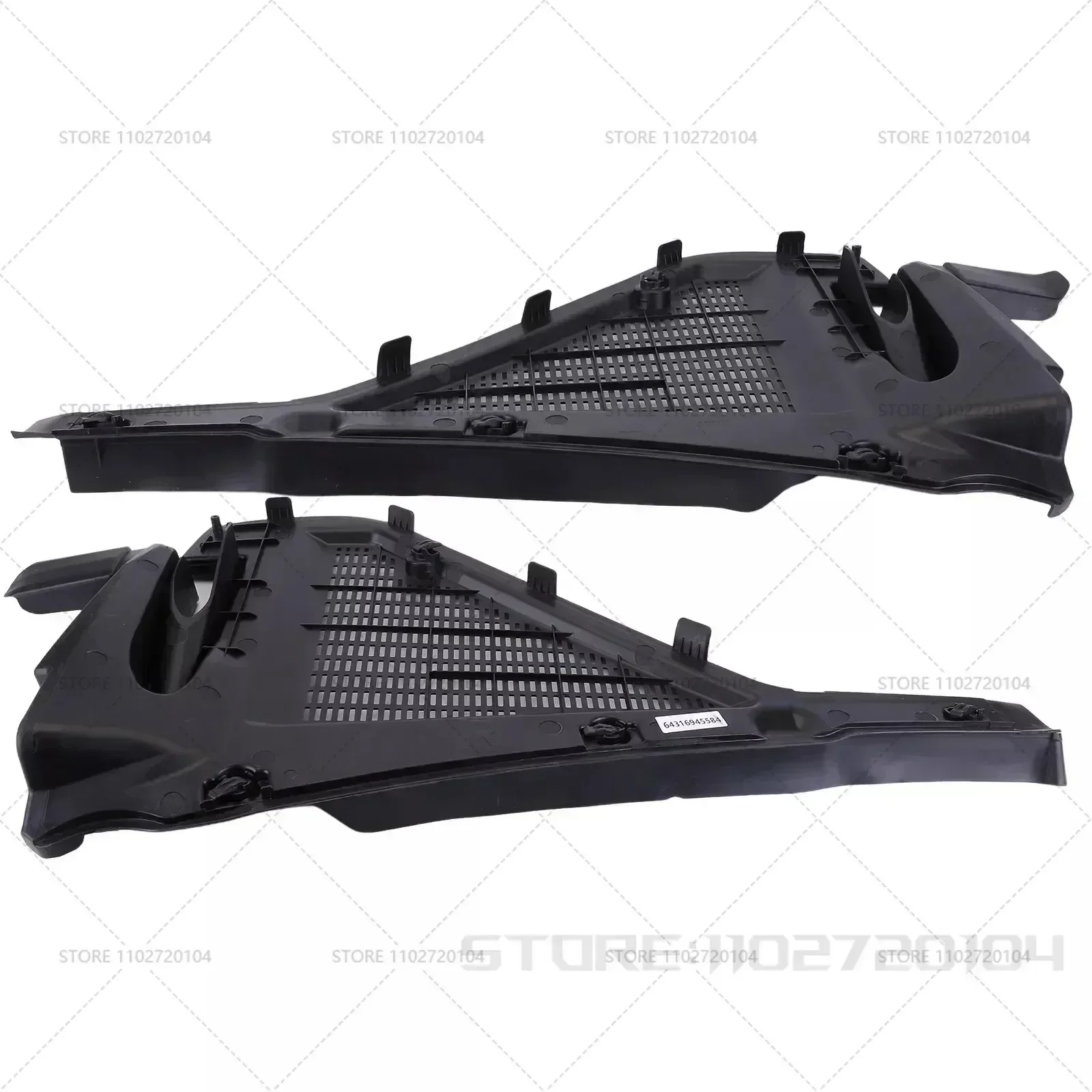 For 2007-2014 BMW X5 X6 E70 E71 Partition Panel Engine Compartment 51717169421 51717169422 51717169419 51757171791 64316945583