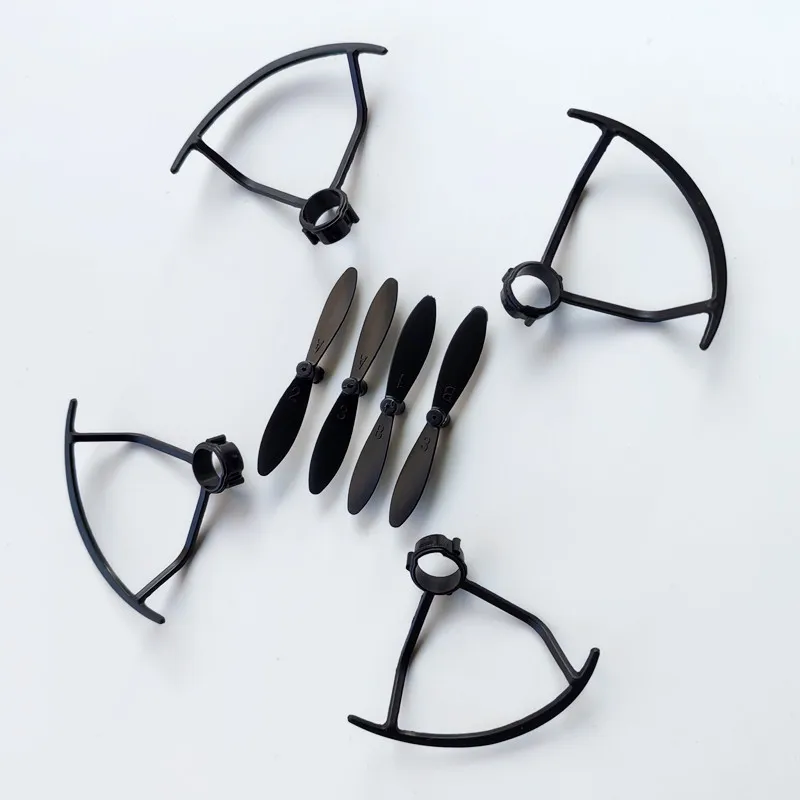 45mm A B Propellers + Protective Cover for LF606 JD-16 D2 SG800 S606 M9 M11 X300C Folding Quadcopter Spare Parts Accessories