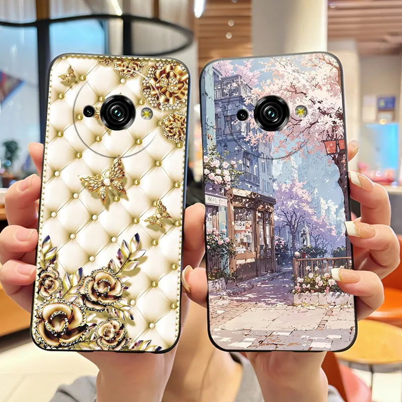 Funda de teléfono para Oukitel C59/59 Pro, carcasa suave negra antiarañazos para Oukitel C59/C59 Pro, funda estética con patrón de Rey Dragón