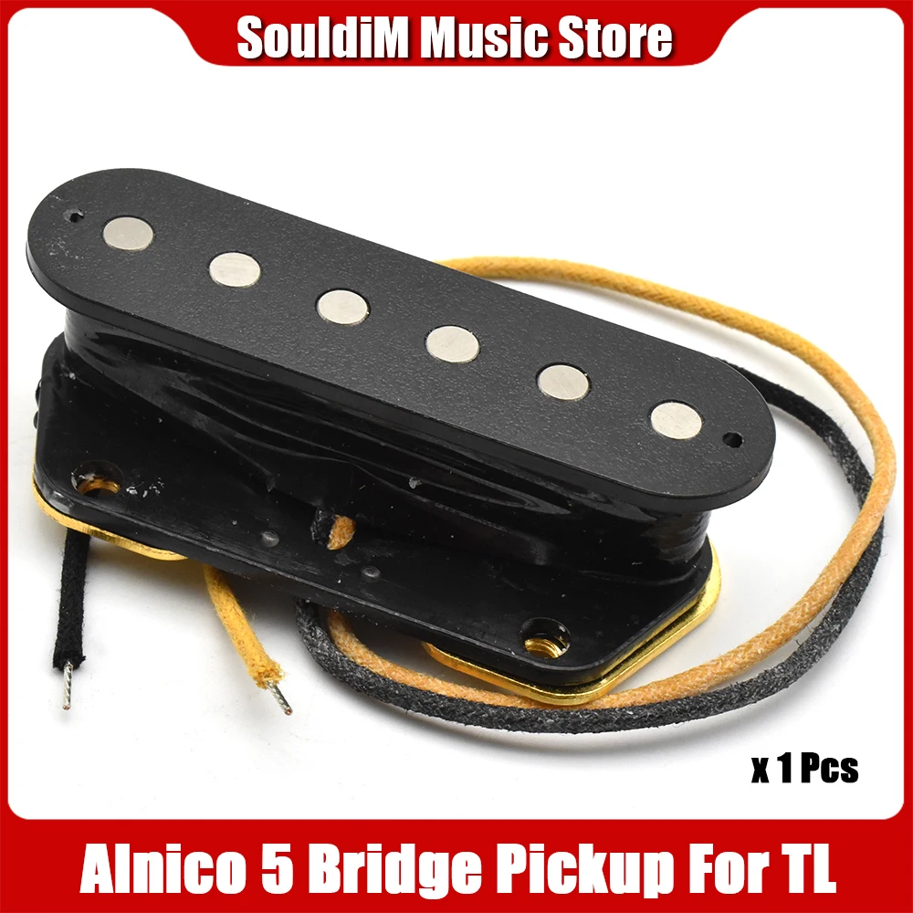 Alnico V TL with Cloth Cable Bridge Pickup for TL Electric Guitar