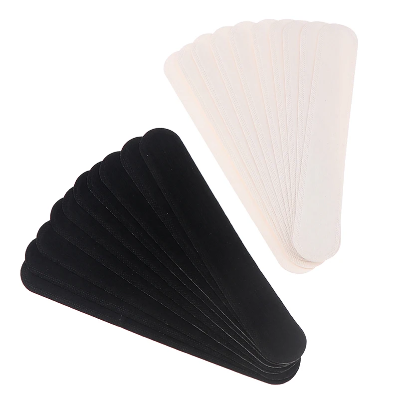 Bandes de protection contre la sueur pour chapeau, protecteur de doublure, taille de ruban de dimensionnement, casquettes Beverer, paquet de 20