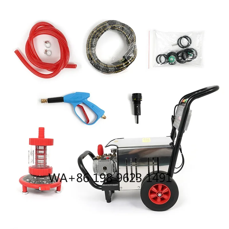 

15Mpa 2.2KW/3.0KW High Pressure Washer, 4 Quick Connect Nozzles Cold Water Cleaning Equipment