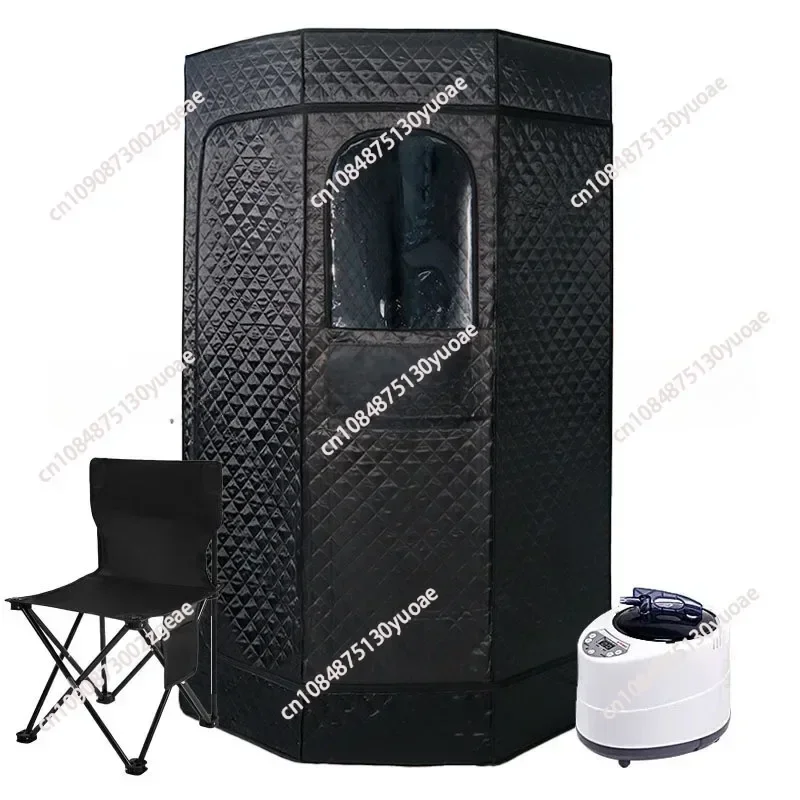 Portable Steam Sauna Tent, Home Sauna Kit, Whole Body, Large Space Spa, Steamer Room, 3L