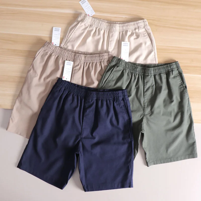 

Men's Five-Quarter Straight Leg Linen Blend orts Cool Breathable Waed High-Waist Faionable Urban Sle Summer orts