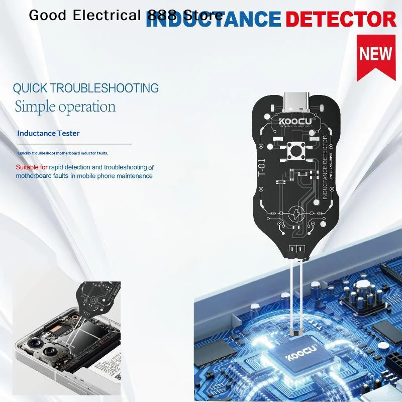 【G】1/2/3pcs Inductance Tester Inductance Detector For Phone Motherboard Repair Short Circuit Fault Finder Tool Quick Fault Check