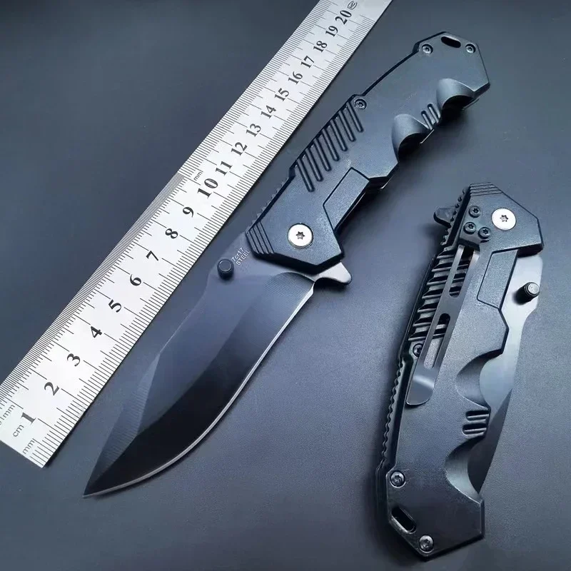 

2024 Outdoor Camping Portable Stainless Steel Folding Knife Mini Pocket Knife Self-Defense Hiking Adventure EDC Small Knife