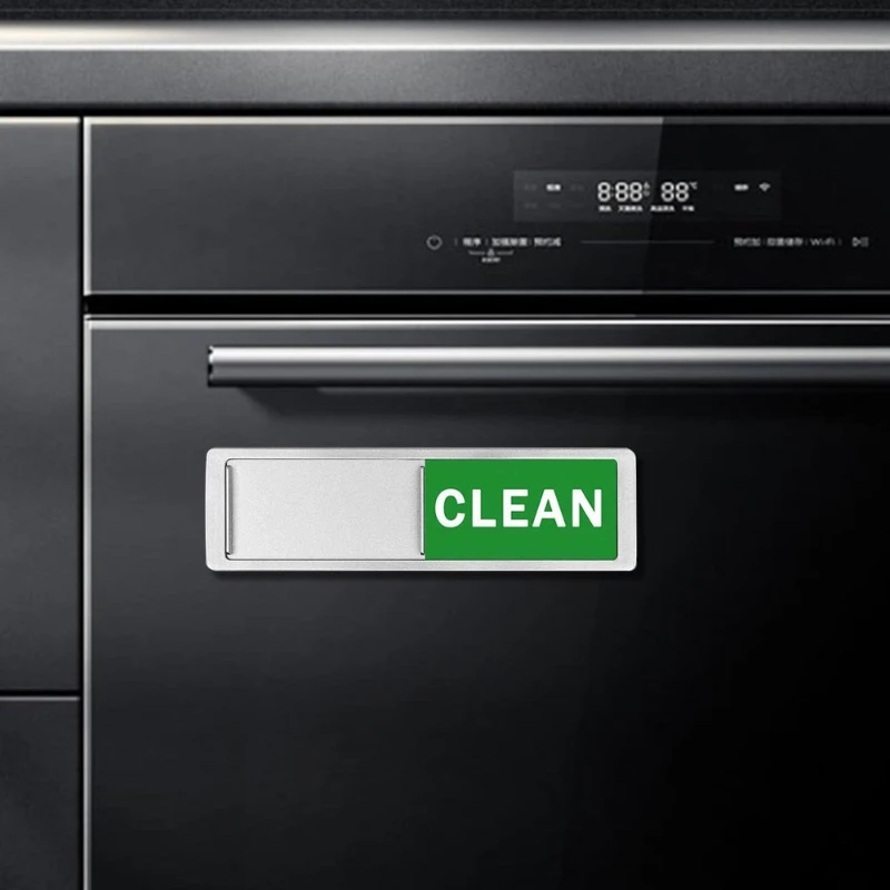 

1pc Dishwasher Magnet Clean Dirty Sign, Clean Dirty Magnet for Dishwasher Universal Dirty Clean Dishwasher Magnet Indicator