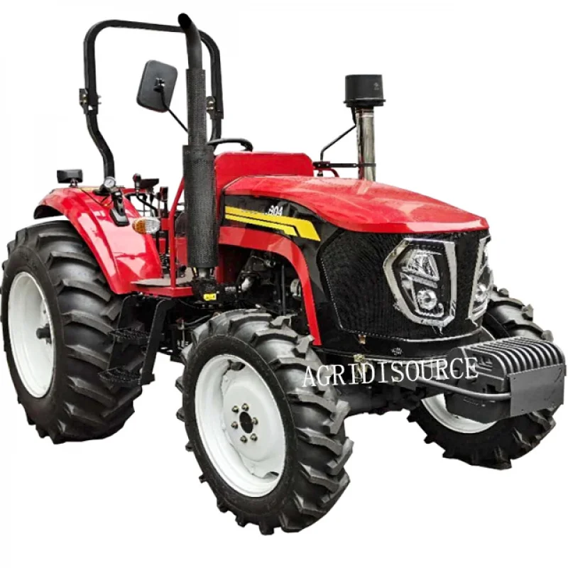 China: 4x4 wiel 40 50 pk tuintractor agrarische tractoren mini trator diyuan tractor