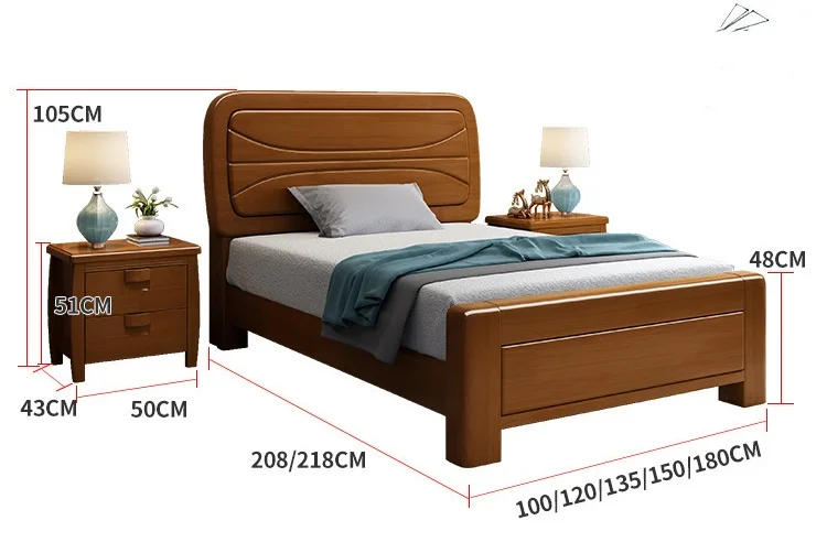 ！@High Quality Modern Multi-Functional Kids Boy Girl Solid Wood Bed Full Twin Size Beds Storage for Children's Bedroom 4 Colors