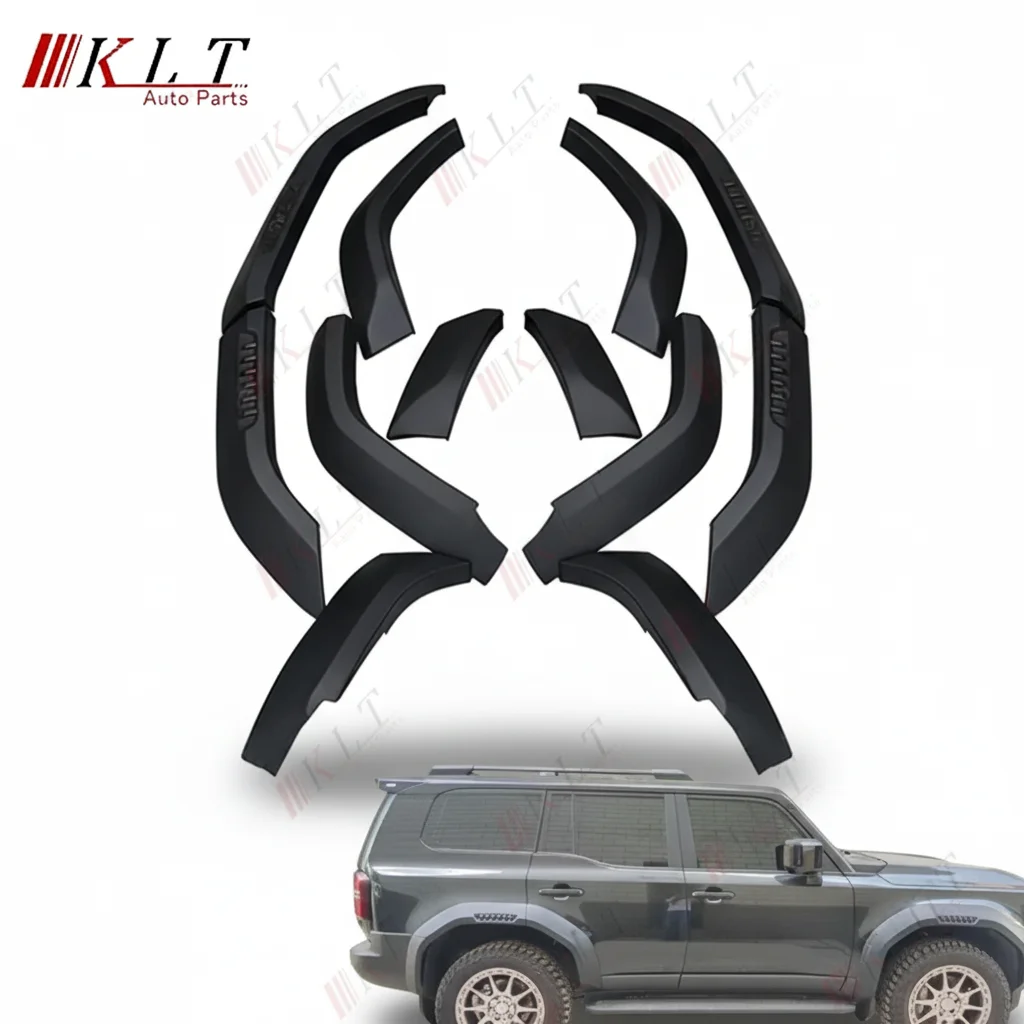 

KLT Best Quality 4x4 Offroad Bodykit Abs Widen Fender Flare For Land Cruiser Lc250 Prado 2024 2025 Car Refit Wheel Arch
