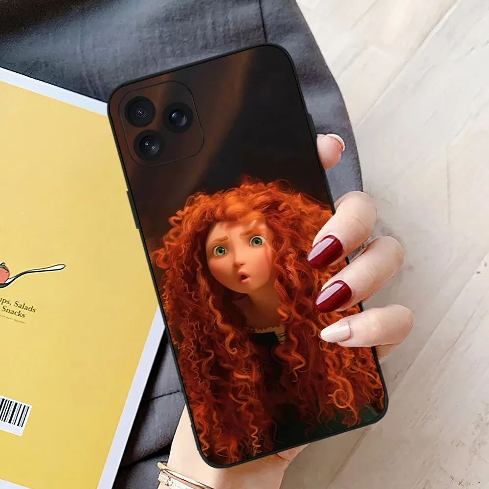 MINISO Disney Brave Merida Cute Phone Case For iPhone 8 14 Mini X 15 XS 12 MAX 11 13 Xr Pro Plus Shell