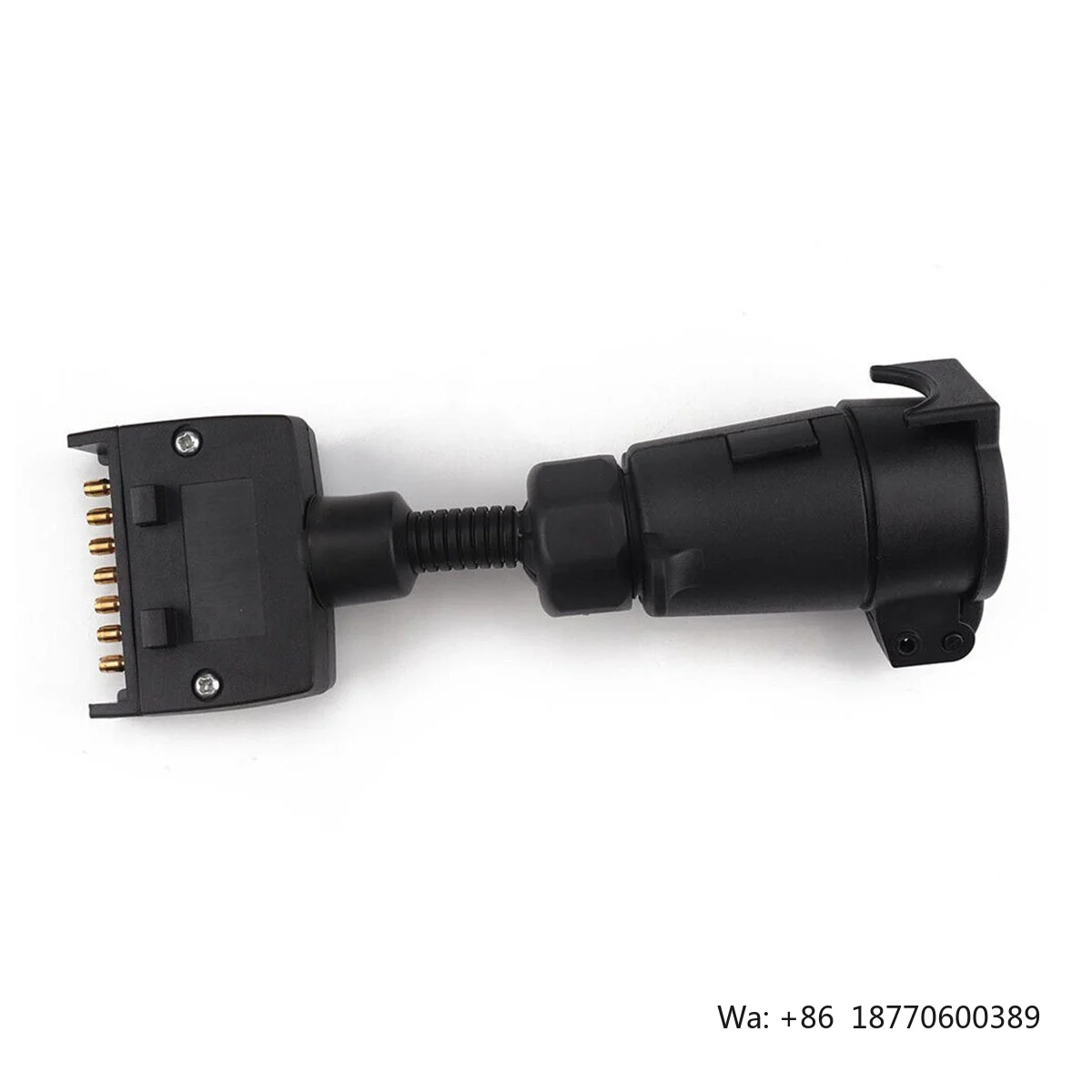Trailer Accessories 7 Pin Flat Plug 7 Pin Round Socket Trailer Adaptor Trailer Connector