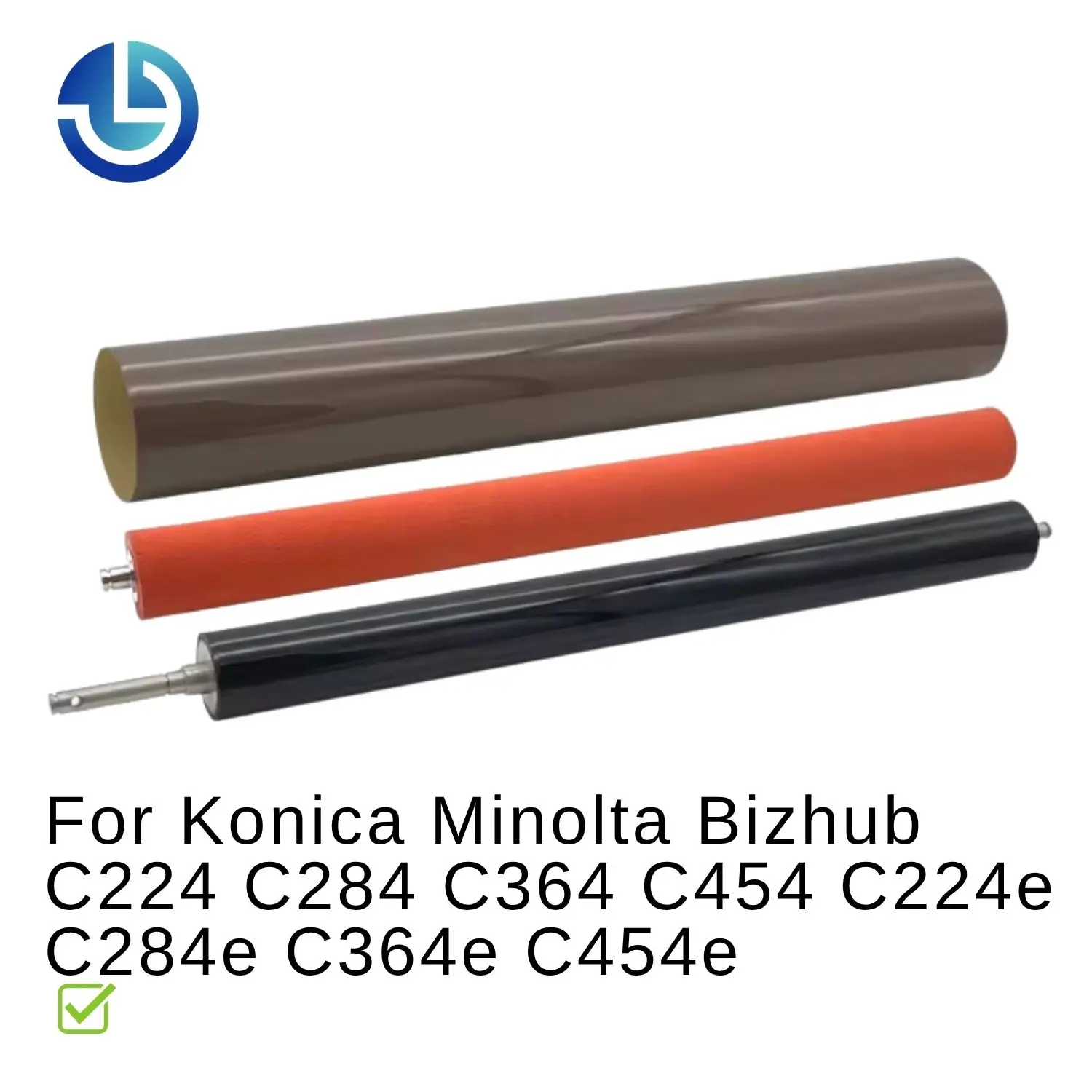 Fuser Film Lower Pressure Roller For Konica Minolta Bizhub C224 C284 C364 C454 C224e C284e C364e C454e Fuser Sponge Roller