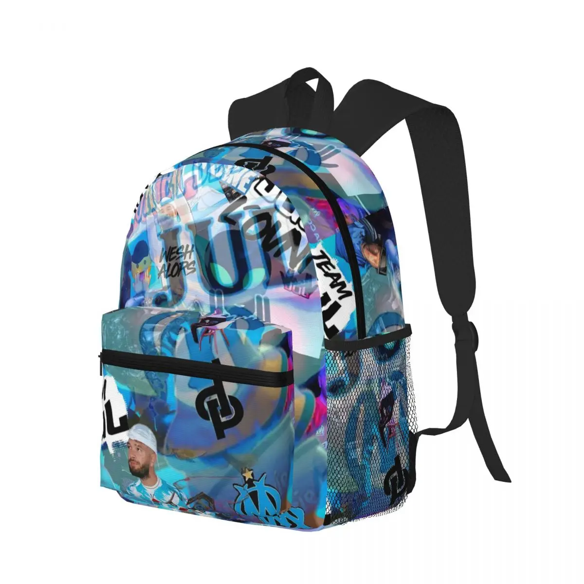 C'est Marseille Bebe JUL (3) Mochila para estudiantes, mochila escolar, mochila de viaje para senderismo, mochila para hombres y mujeres, bolsos de hombro