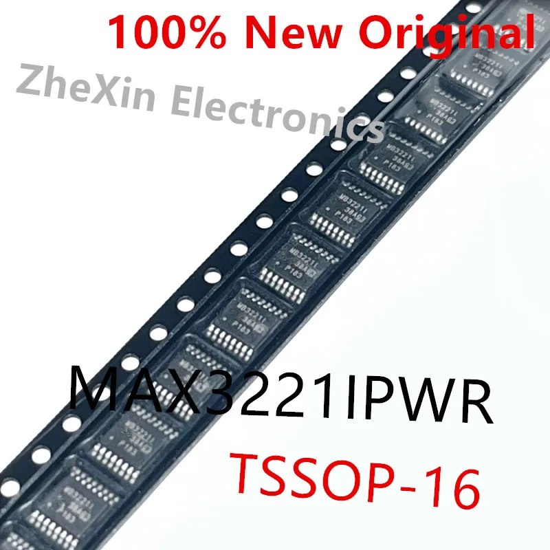 10PCS/Lot  MAX3221IPWR  MB3221I 、MAX3221CPWR  MA3221C 、MAX232ECPWR  MA232EC  New line driver/receiver chip  MAX3221