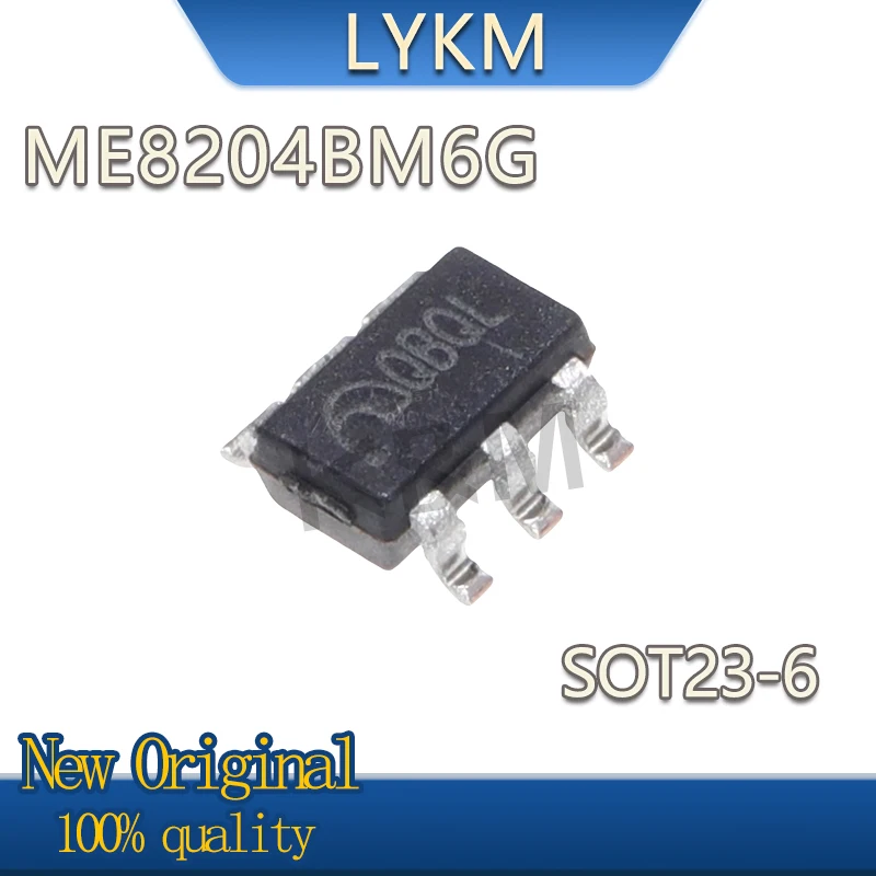 

10/PCS New Original ME8204BM6G ME8204 QBQA QBPA QBSJ QB** SOT23-6 Switching power supply chip In Stock