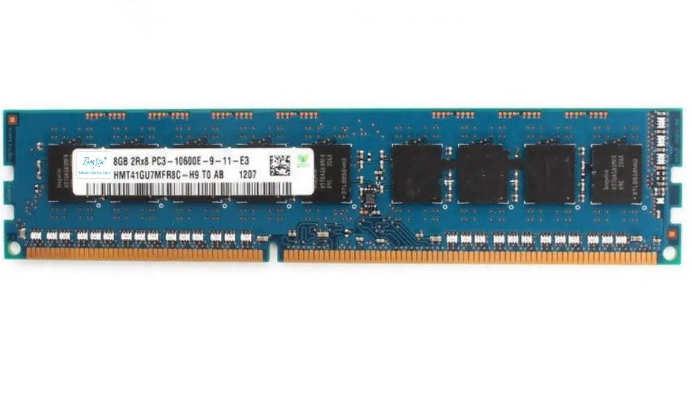 

For 8G 2RX8 PC3-10600E HMT41GU7MFR8C-H9 pure ECC UDIMM