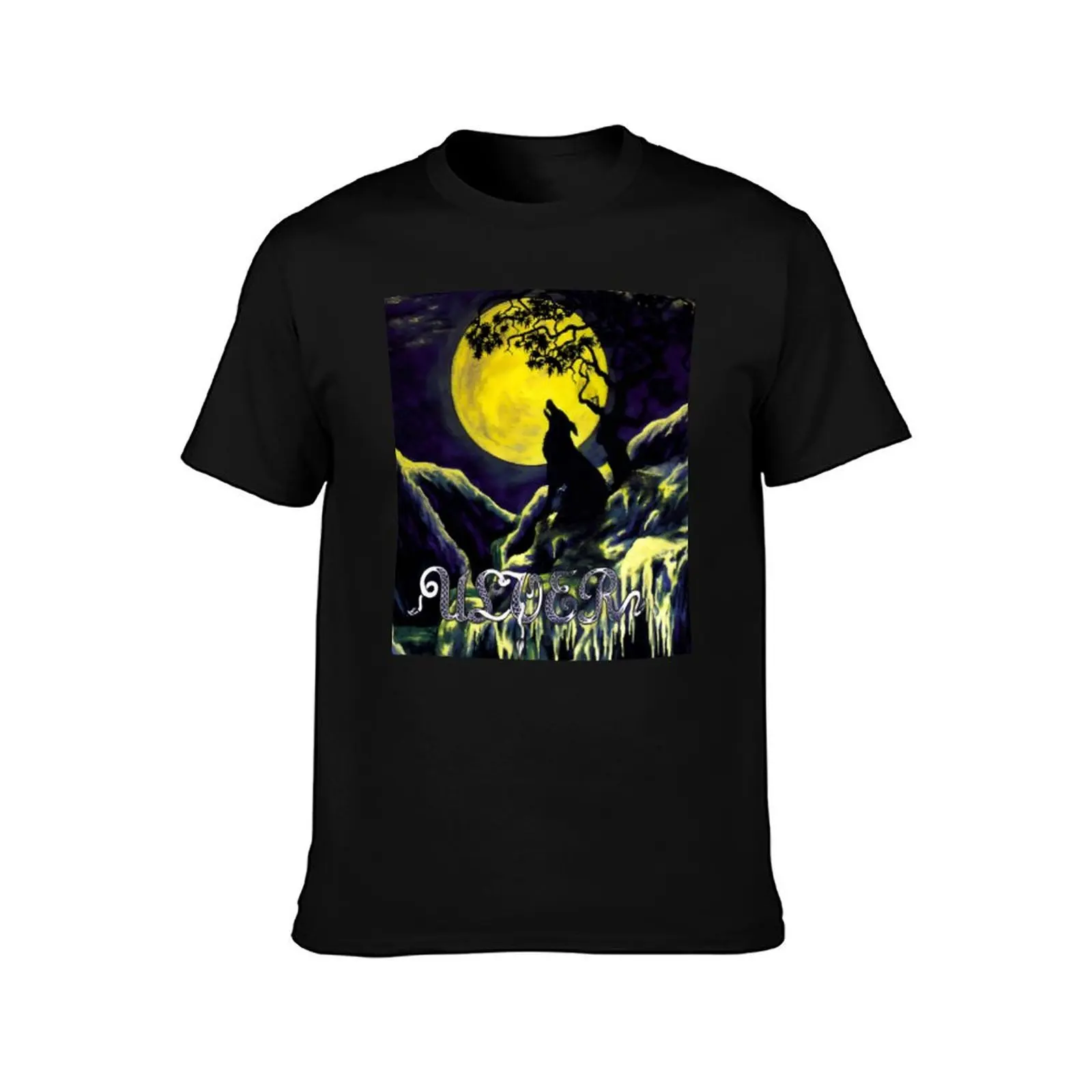 NATTENS MADRIGAL - Black Metal T-Shirt Casual Simple Design Short Sleeve Shirt T-Shirt