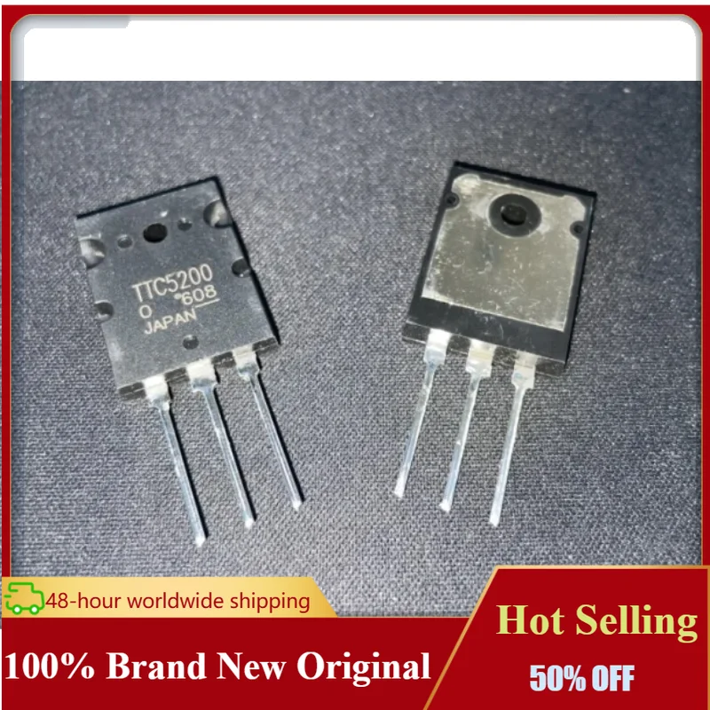 10PCS Brand New Original Genuine TTA1943=A1943 TTC5200=C5200 TO-3PL Integrated Circuit IC Chip Hot Selling