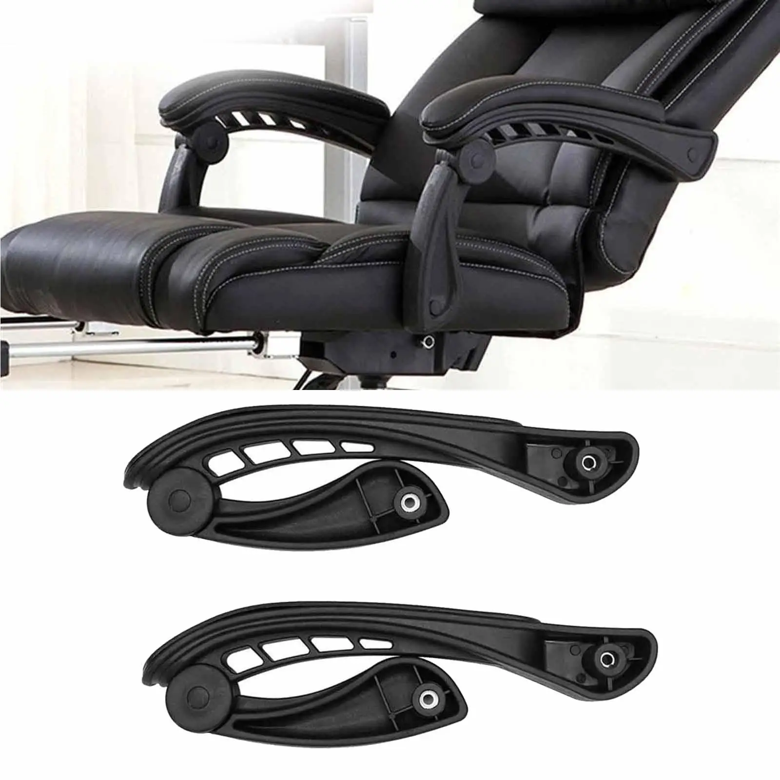 Accessori per braccioli per sedia da ufficio da 2 pezzi Bracciolo di collegamento per sedia da ufficio