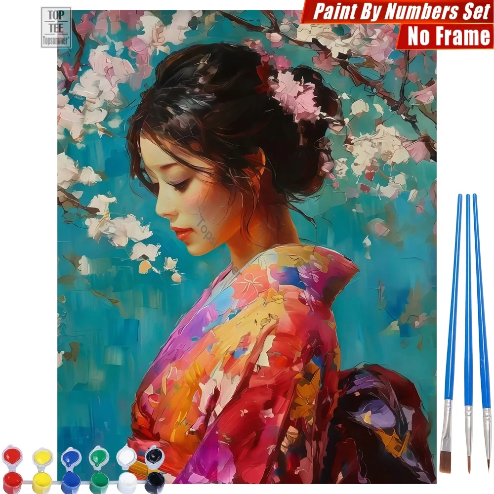 Kimono Woman Gracef…