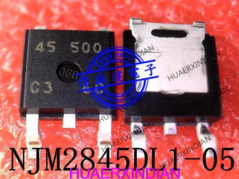 NJM2845DL1-05 impressão, 45-500, 45500 TO-252, novo e original