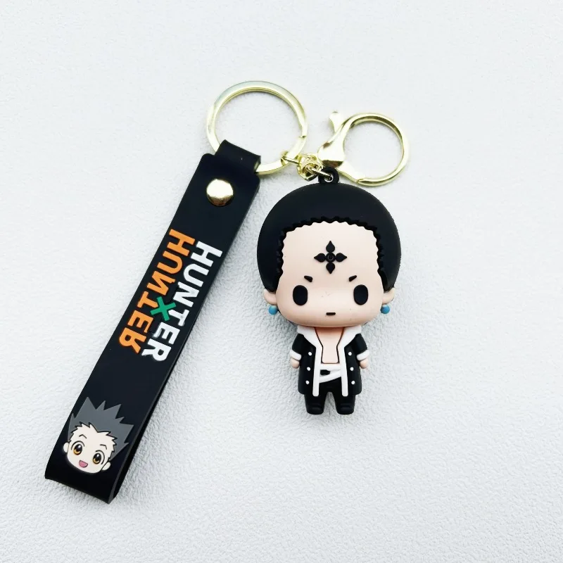 Anime Hunter x Hunter Keychain Cosplay Killua Kurapika Keyrings