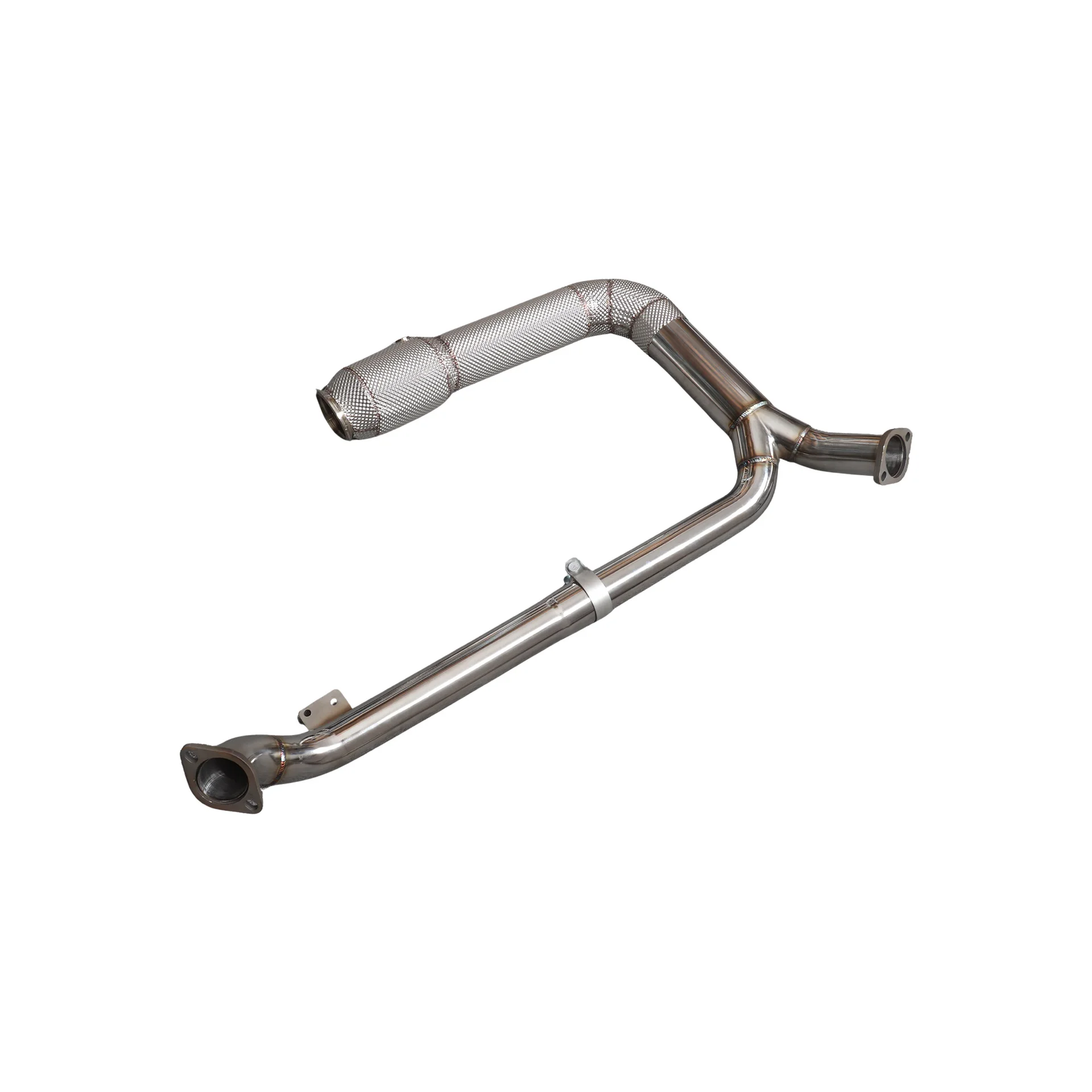 SS304 Performance Exhaust Downpipe for 718 Boxster/ Catalyst Downpipe Exhaust Pipe