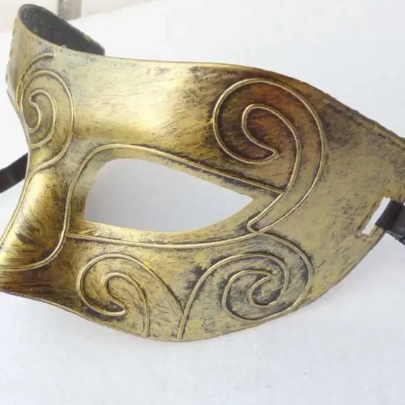 Impreza z okazji Halloween Cosplay maskarada Retro maska anonimowy facet mężczyzna łakuje przebranie kostiumy dla dorosłych akcesoria Macka maskary