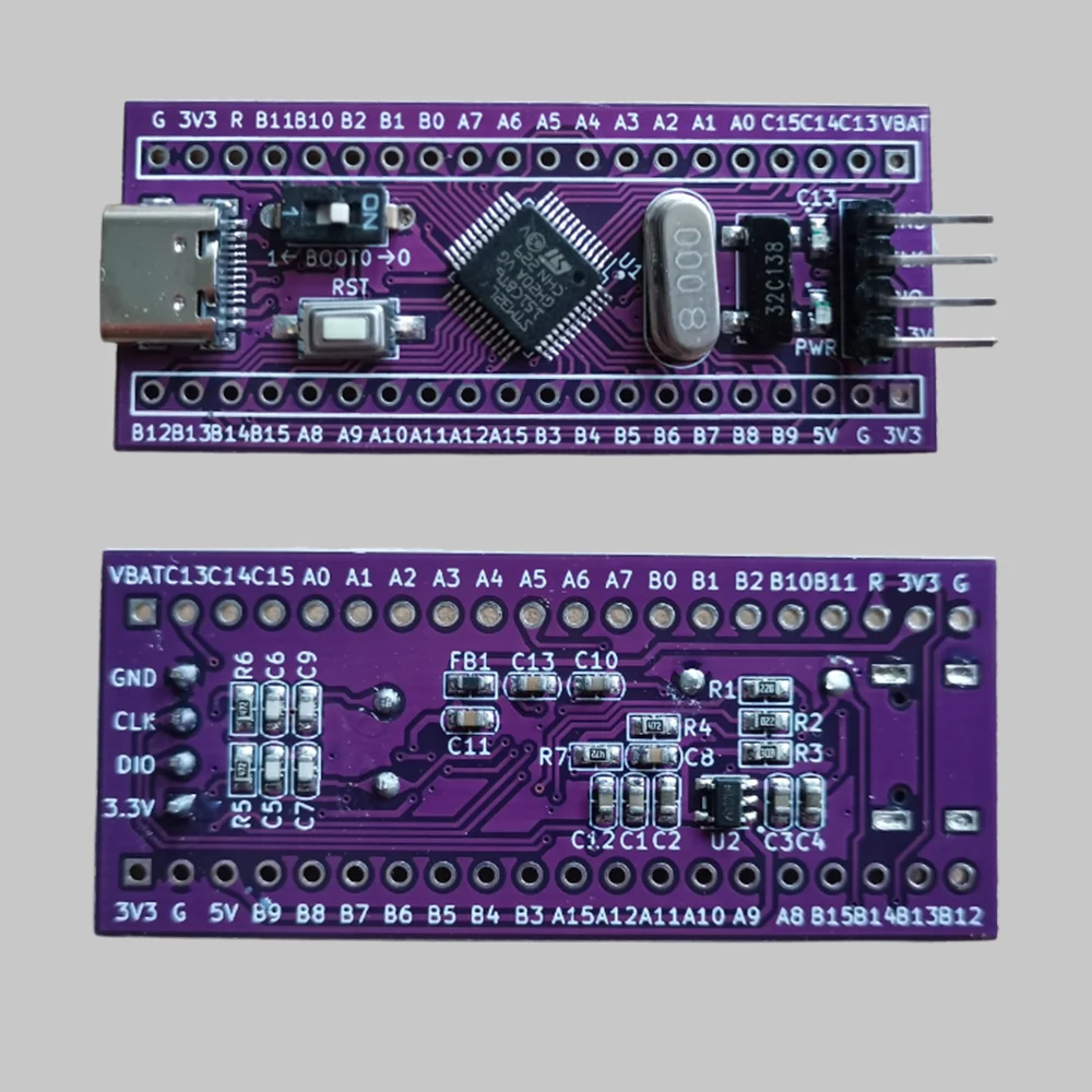 STM32L151C8T6 Core Board LCD STM32L051 Minimum System LCD Development Board