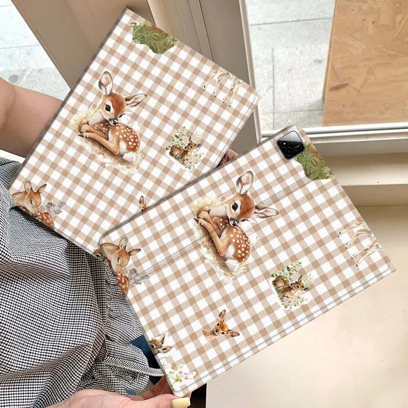 

Чехол для планшета с мультяшным рисунком лесных животных для Xiaomi Redmi Mini Pad SE K 2 4 5 6 7 8 2023 2025 11 8.8 11.2 10.1 Pro