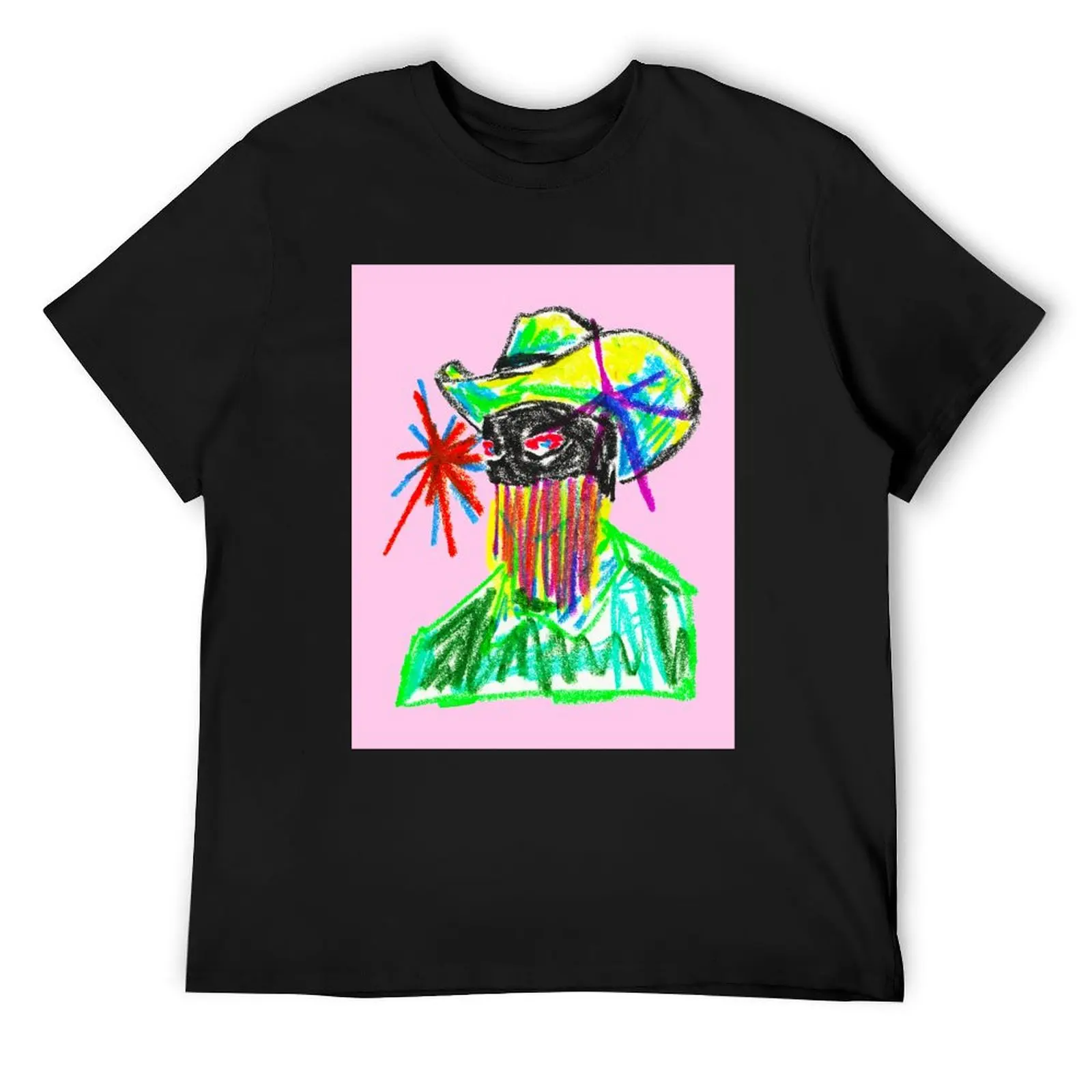 

ORVILLE COWBOY PECK T-Shirt vintage t shirts baggy shirts graphic t shirts plus size tops black t for men