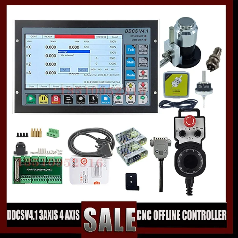 2023 Sells Well! Ddcsv4.1 Off-Line Controller, Mpg, Probe, Z-Axis Tool Setting Instrument, Used For Engraving Milling Machine