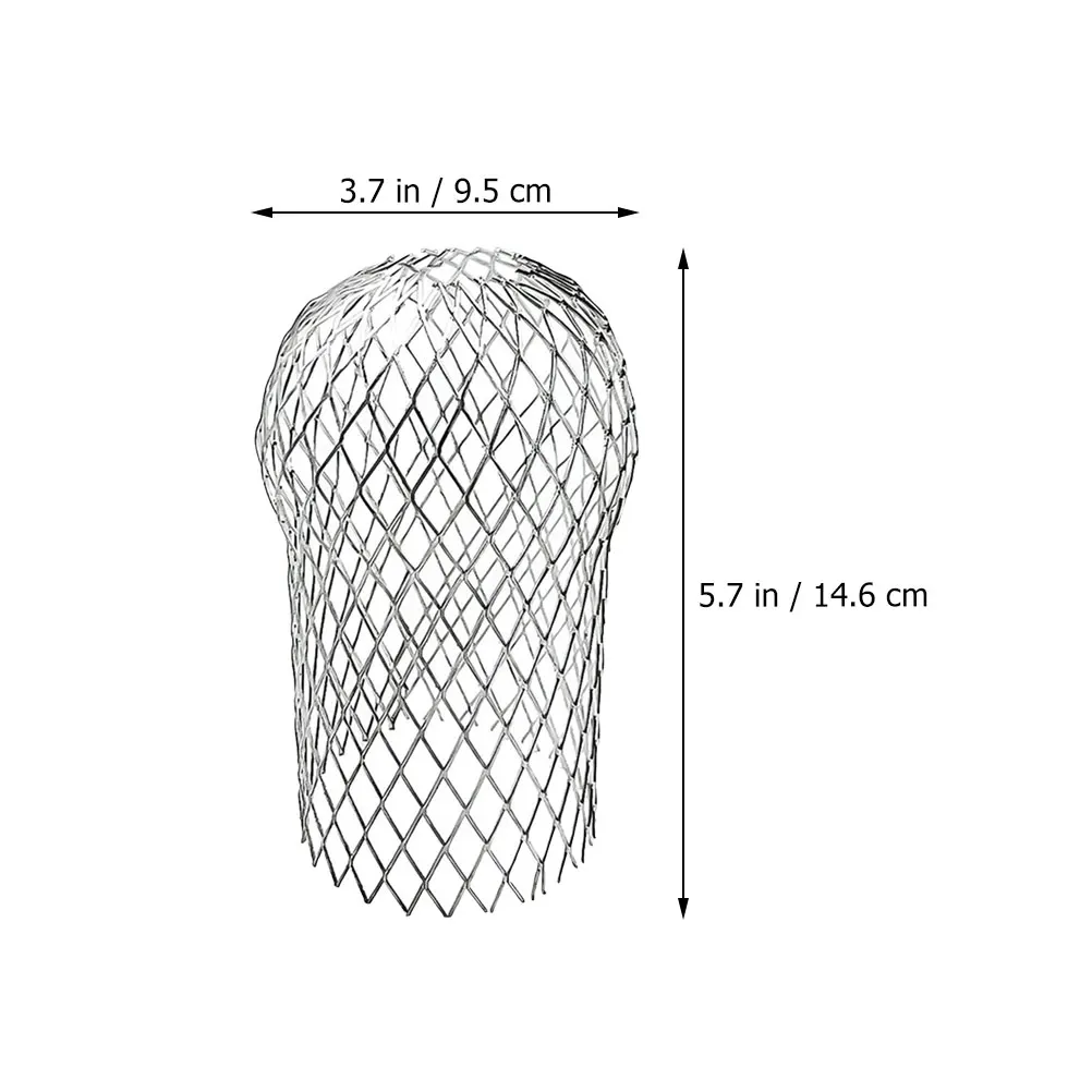 4-teiliger Laubfilter, Fallrohrschutz, Dachrinne, Entwässerung, Rost, Bildschirme, Blätter, Netzabdeckung