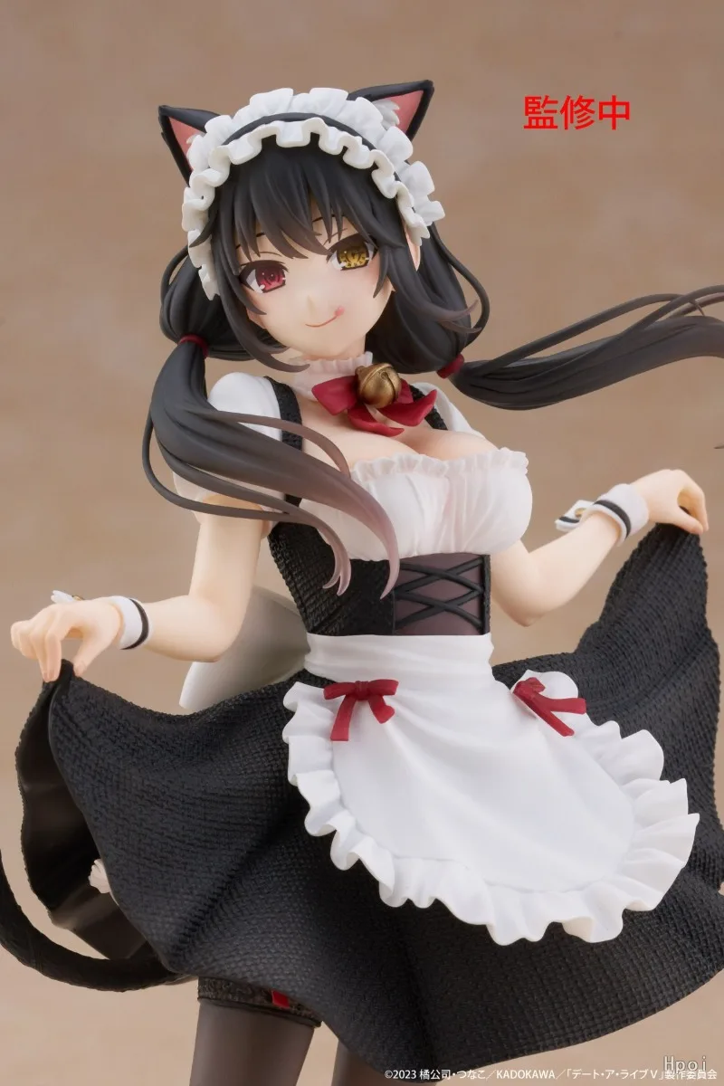 In Stock Original TAiTO Coreful DATE A LIVE Cat Ear Maid Ver 18cm 2025New Anime Figure Model Collection Hot Sale Dolls
