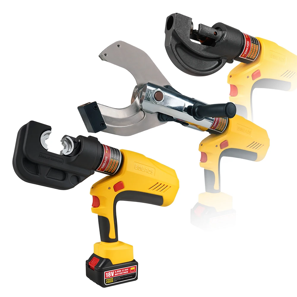 Emeads EBS-400 Hydraulic Electric Crimping And Cable Cutting Tool 85C 1220H Cordless Power Tools Sample Available