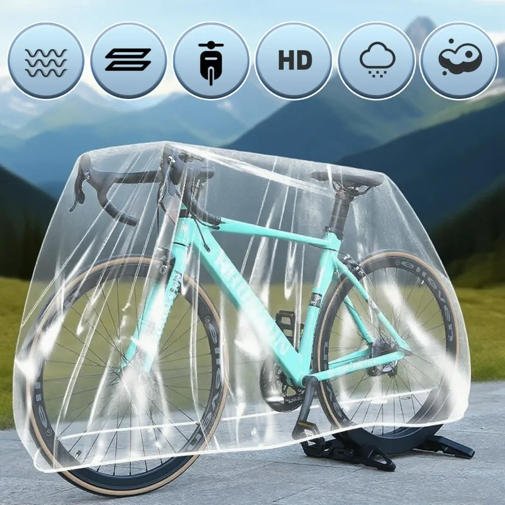 1/3/5/10/20 Stück Fahrrad-Staubschutz, wasserdichte, Sonnenschutz- und Regenschutzabdeckung, E-Bike-Abdeckung, Fahrrad-Schutzhülle – Detail 6