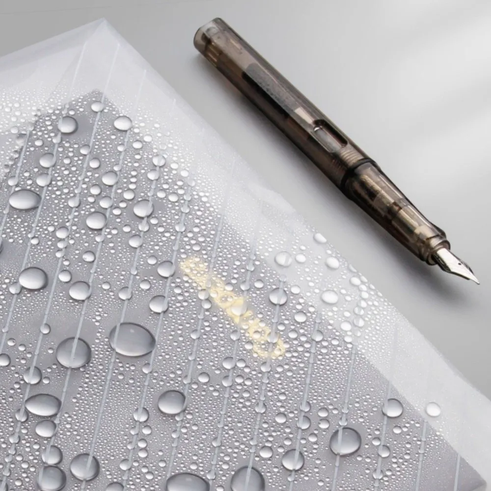 20 pcs PP Material A4 File Folders Multi Color Clear Plastic Snap Button File Folders Large Capacity Waterproof Paper Organizer