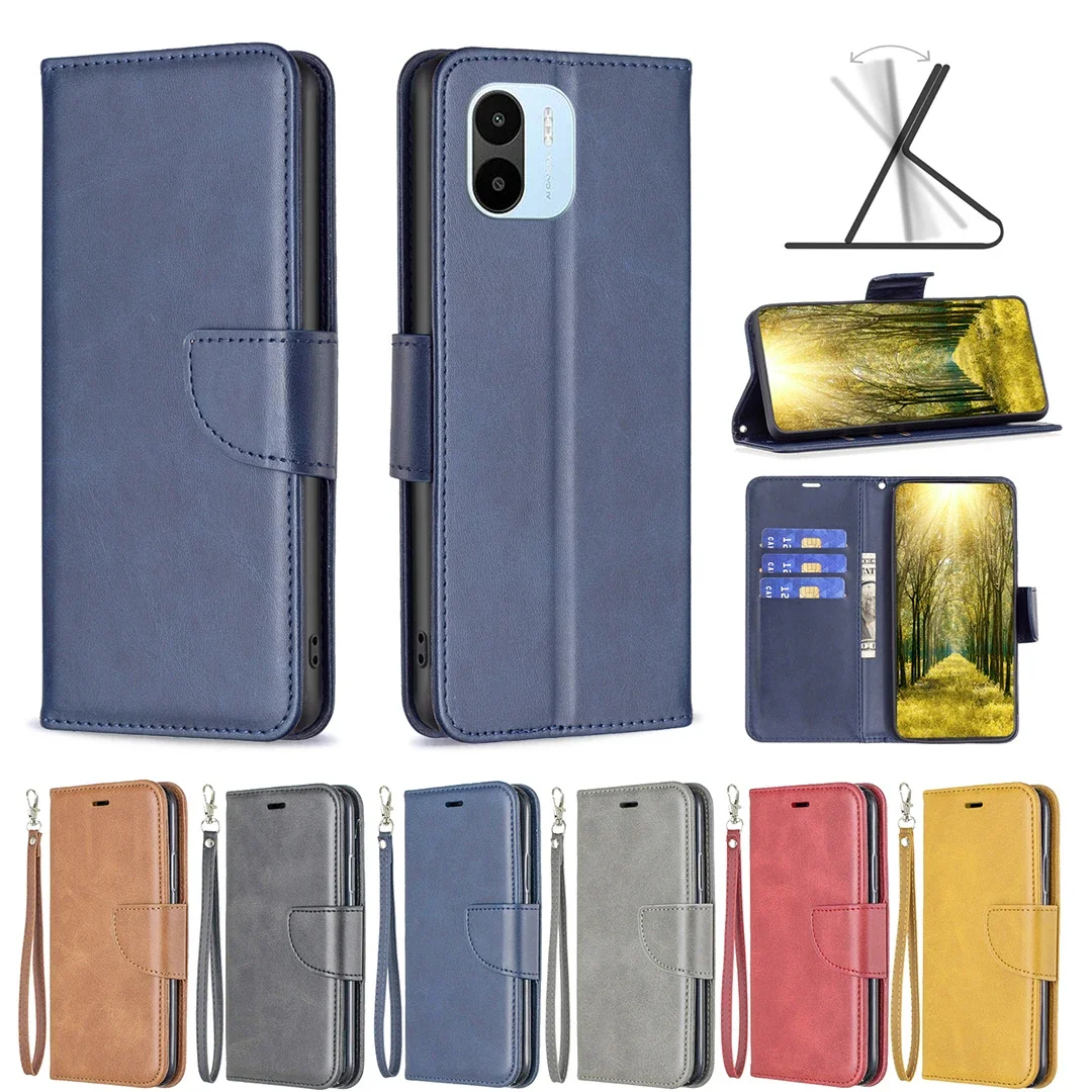 

Lambswool Pattern Solid Color Leather Case Wallet Flip Phone Case For POCO X4 PRO 5G