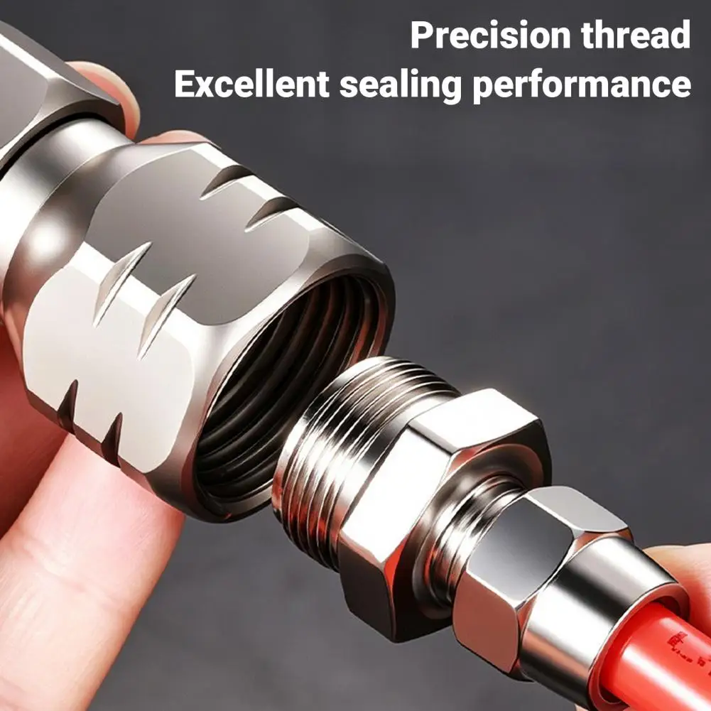 Durable Metal Nozzle Paint Sprayer Quick-connect Nozzle Stainless Steel Uniform Atomization Spray Nozzle Fast-connect with Latex