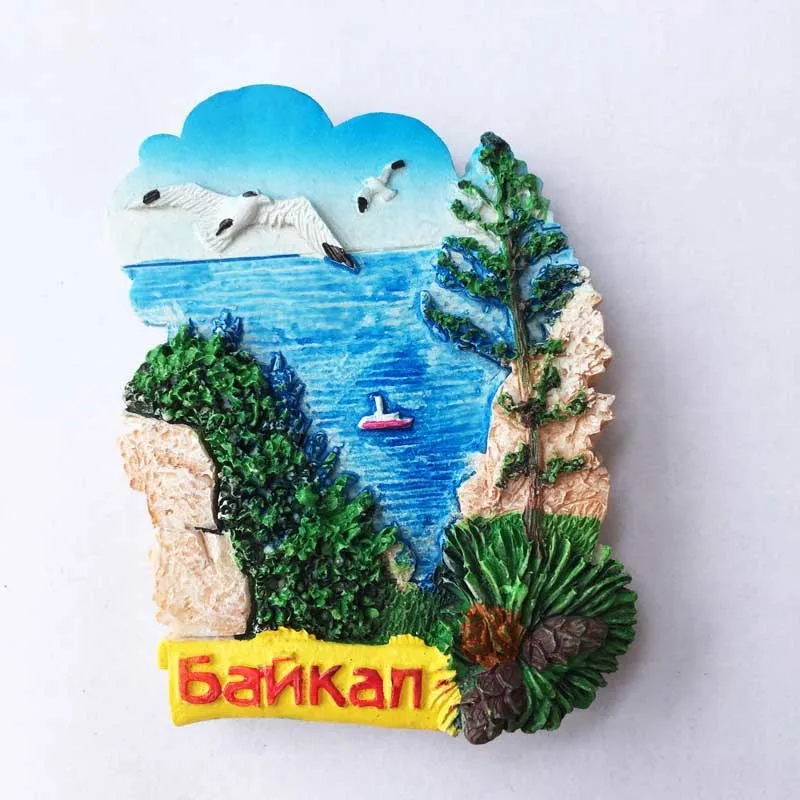 

Russian Baikal refrigerator magnet, refrigerator strong magnet, office, home kitchen decoration gift