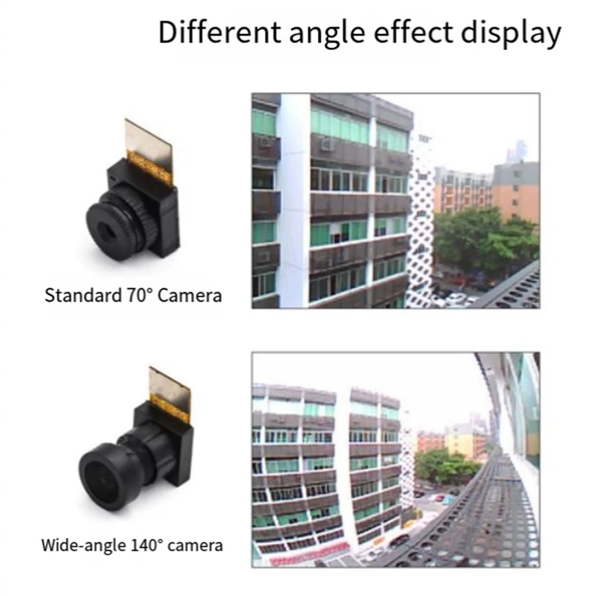 For CanMV K230 HD 1080P 60FPS AI Sports Camera GC2093 Wide Dynamic Range MIPI Camera Module 2.4GHz Wi-Fi 140°