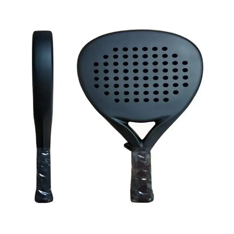 

Beach Tennis Racket-Beach Tennis Paddle with Carbon Fiber Grit Face with EVA Memory Foam Core Outdoor Sports Ball Racket