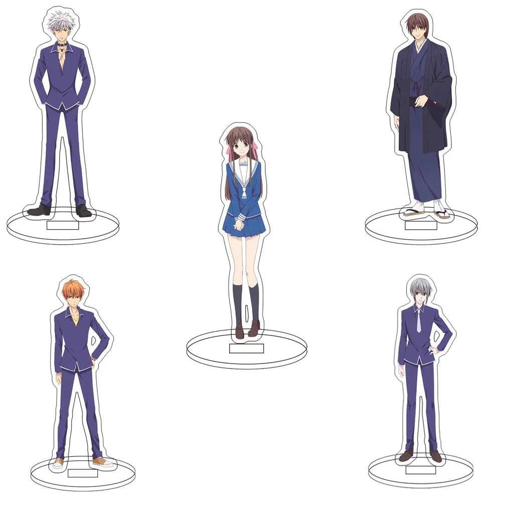 Figura Acrílica de 16 cm de Anime Fruits Basket, Honda Toru, Souma Yuki, Soma Kyo, Shigure Uotani, Arisa, con Base, Adornos, Regalos